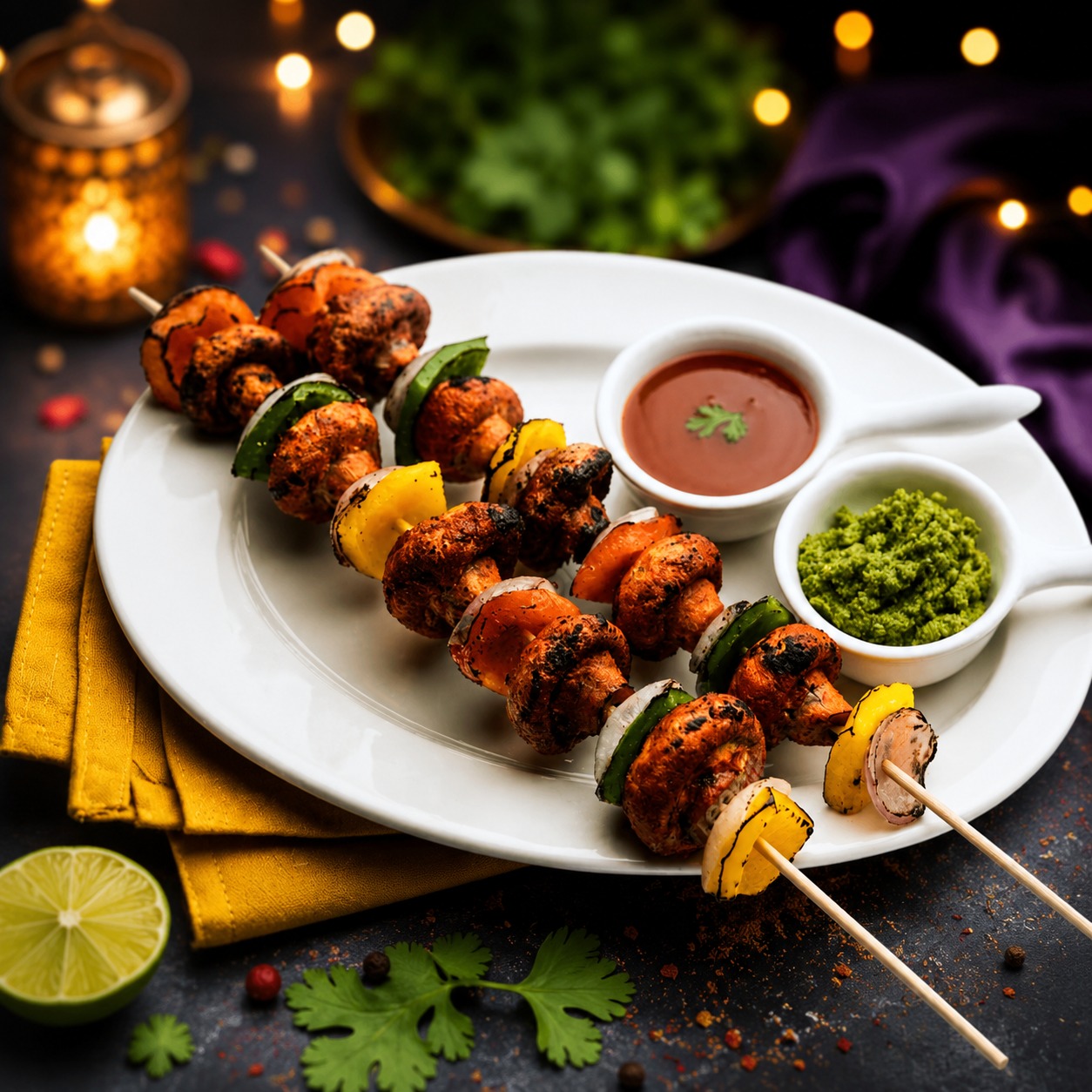 Mushroom Tikka