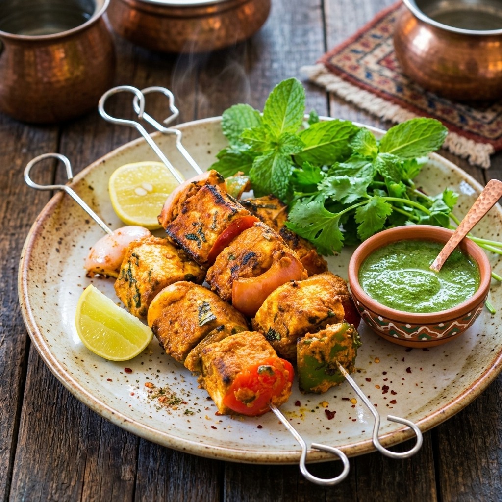 Paneer Shashlik
