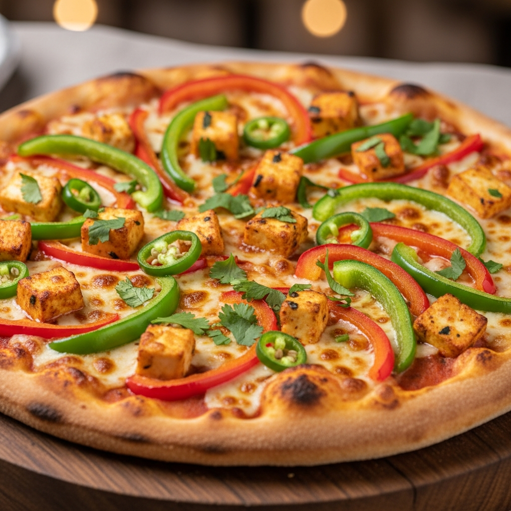 Paneer Chilli Pizza