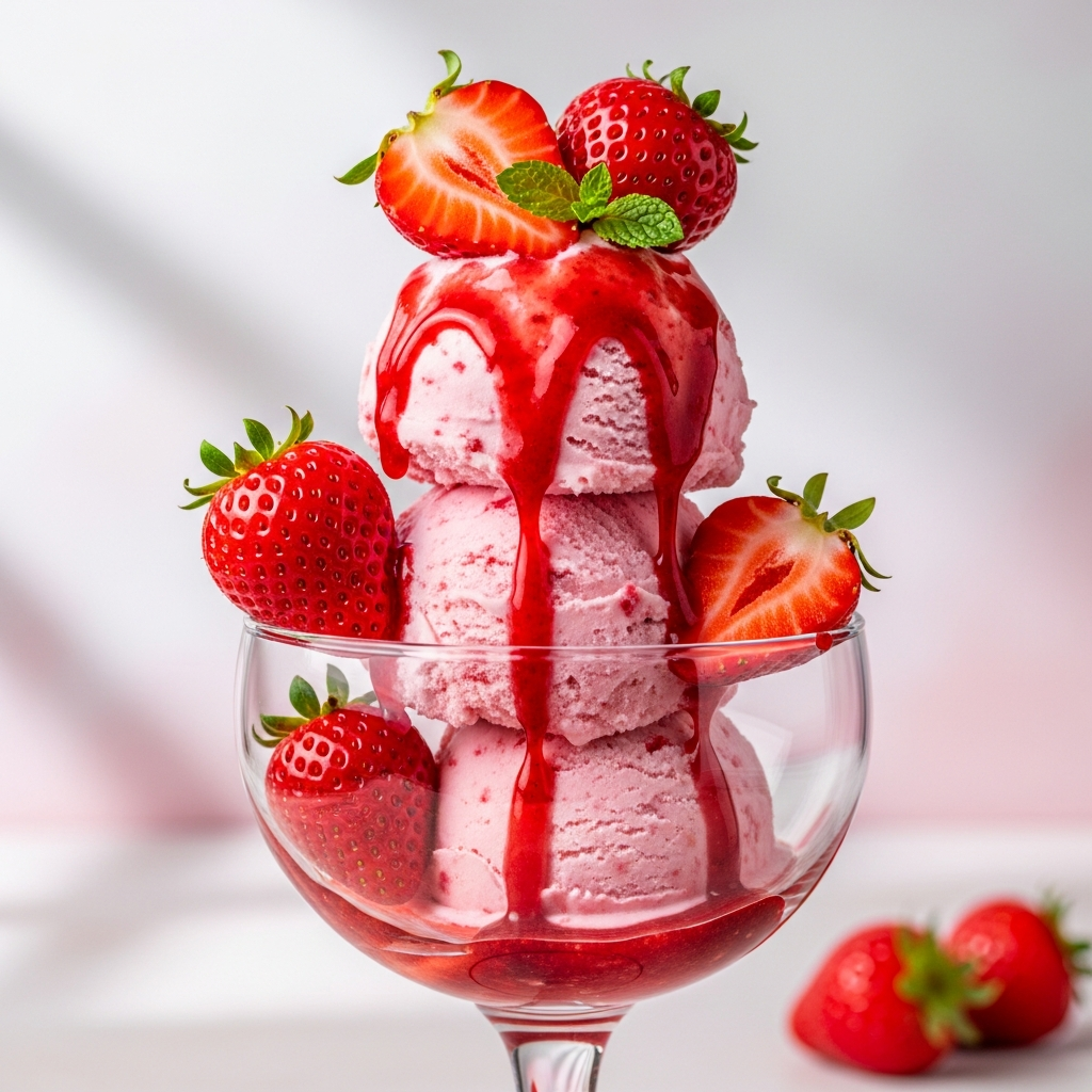 Strawberry Ice Cream